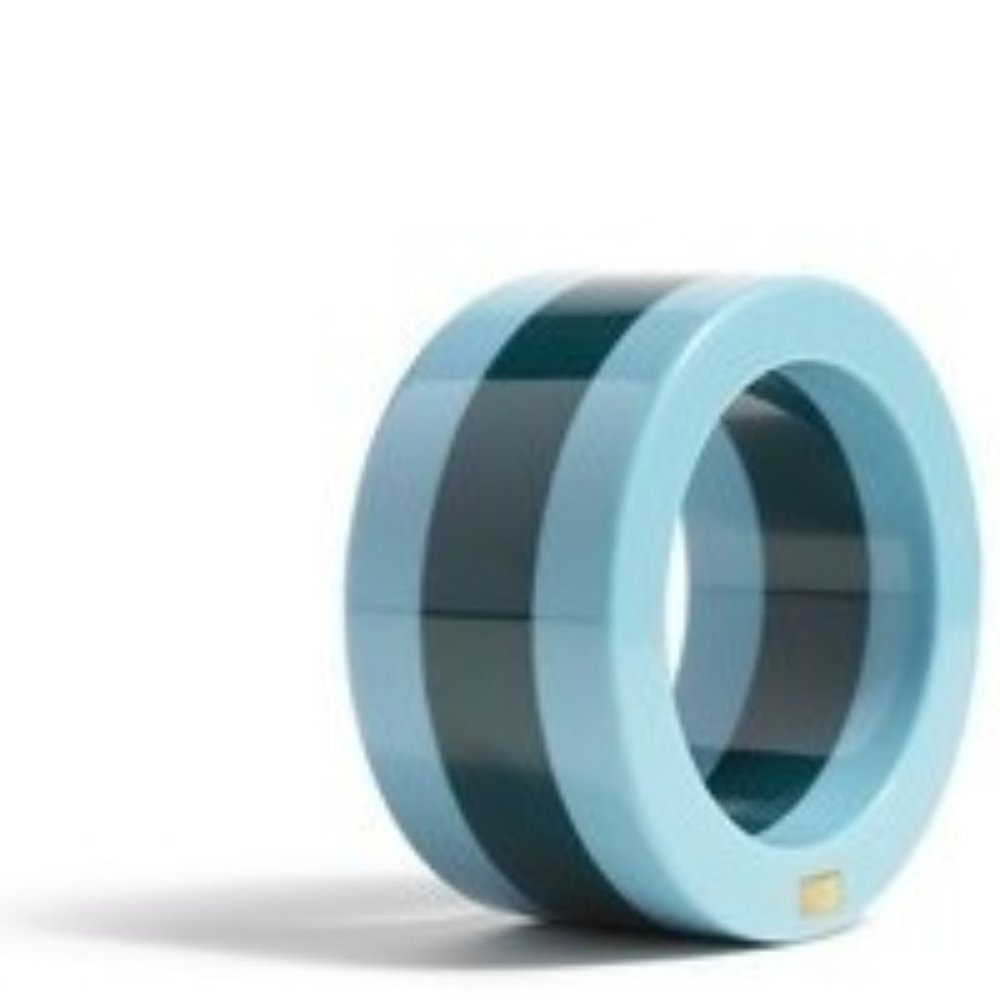 KULE Three Stripe Resin Bangle